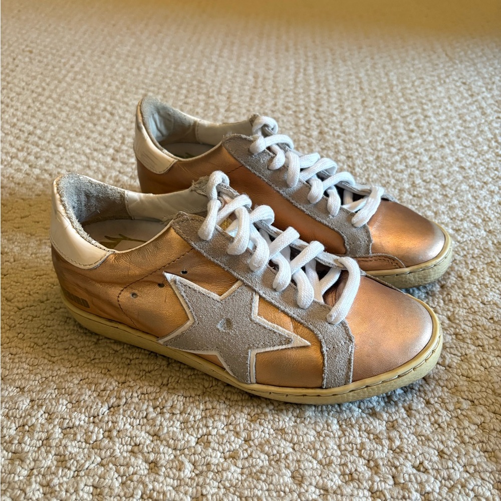 Freebird by Steven Bronze Sneakers with White Star